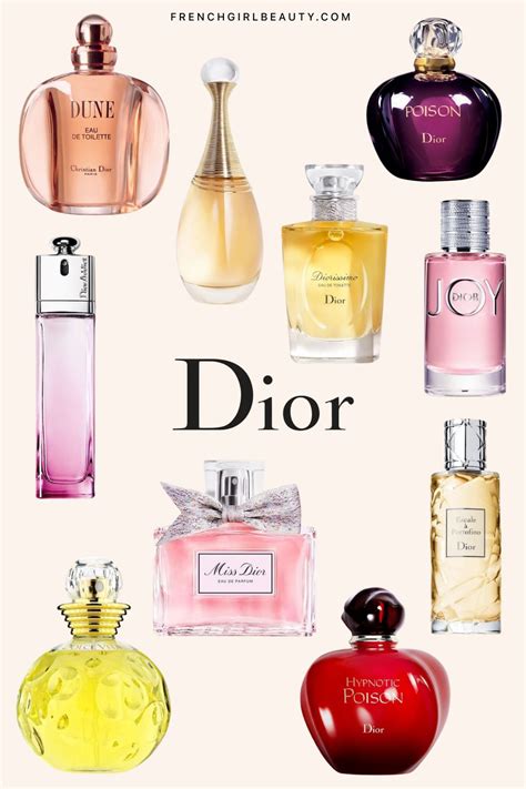 meilleur parfum dior|Dior fragrances women.